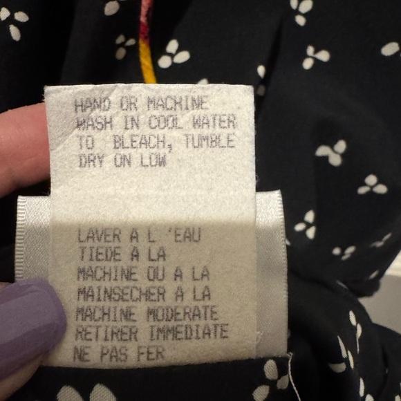 Vintage 90s Marcia Reversible Floral Bomber Jacket M – Talon Zipper Artsy Boho - Picture 13 of 17